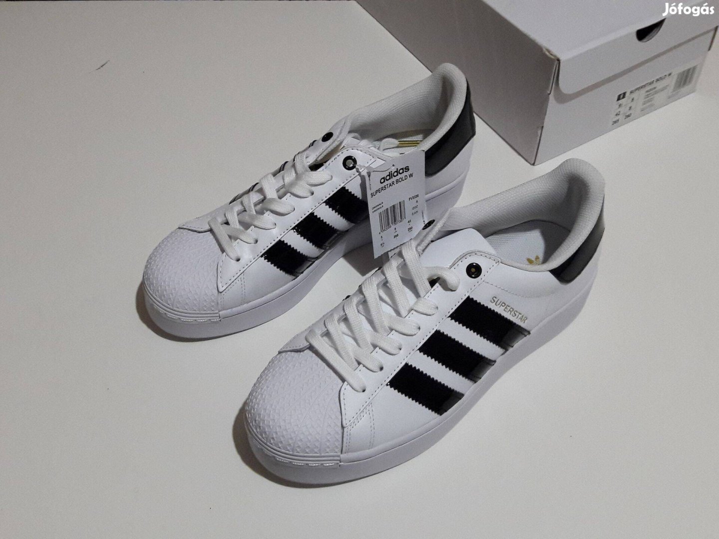 Adidas Superstar Bold W FV3336 Fehér Cipő [Adidas cipő] 42 sportcipő